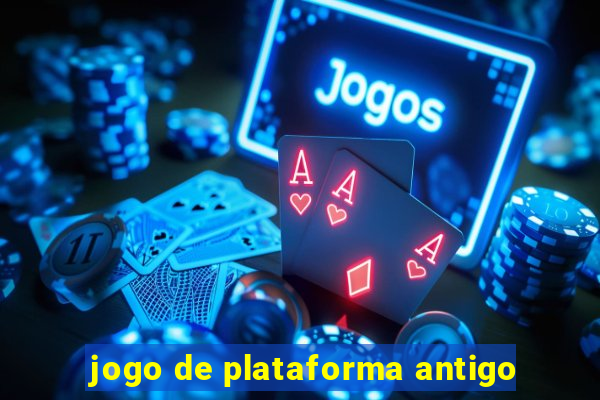 jogo de plataforma antigo